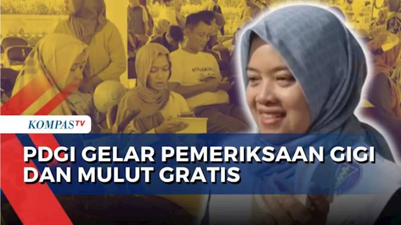 Momen PDGI Gelar Pemeriksaan Gigi & Mulut Gratis di Bandung, Warga Antusias dan Senang