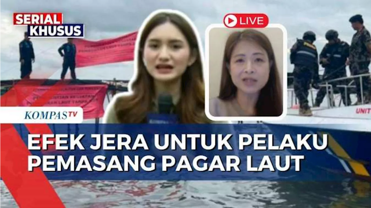 Pemberantasan Pagar Laut di Tangerang