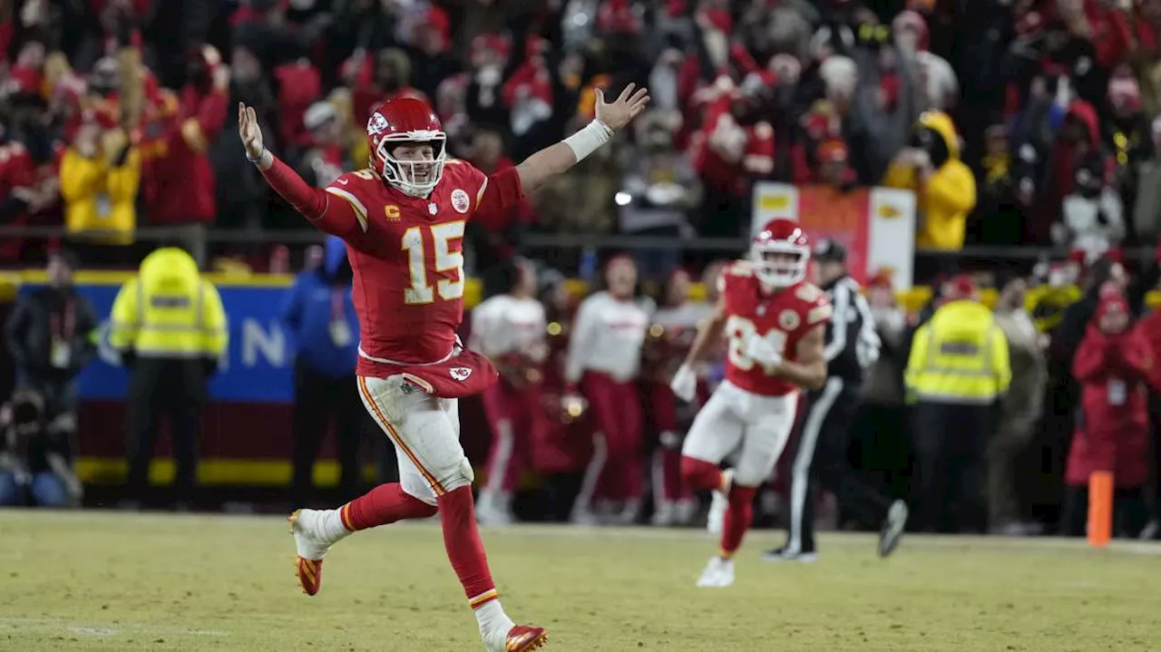 Chiefs get more Mahomes magic, advance to 3rd straight Super Bowl, beating the Bills 32-29