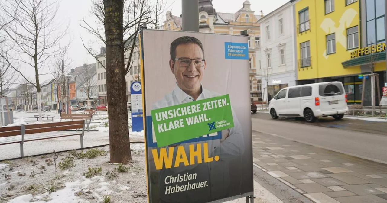 ÖVP Amstetten bei Kommunalwahl bestätigt, Grüne verlieren Mandat