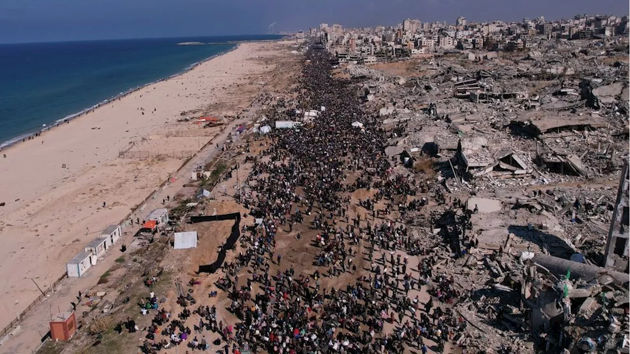 Hundreds of Thousands of Palestinians Return to Northern Gaza After Israel Lifts Blockade