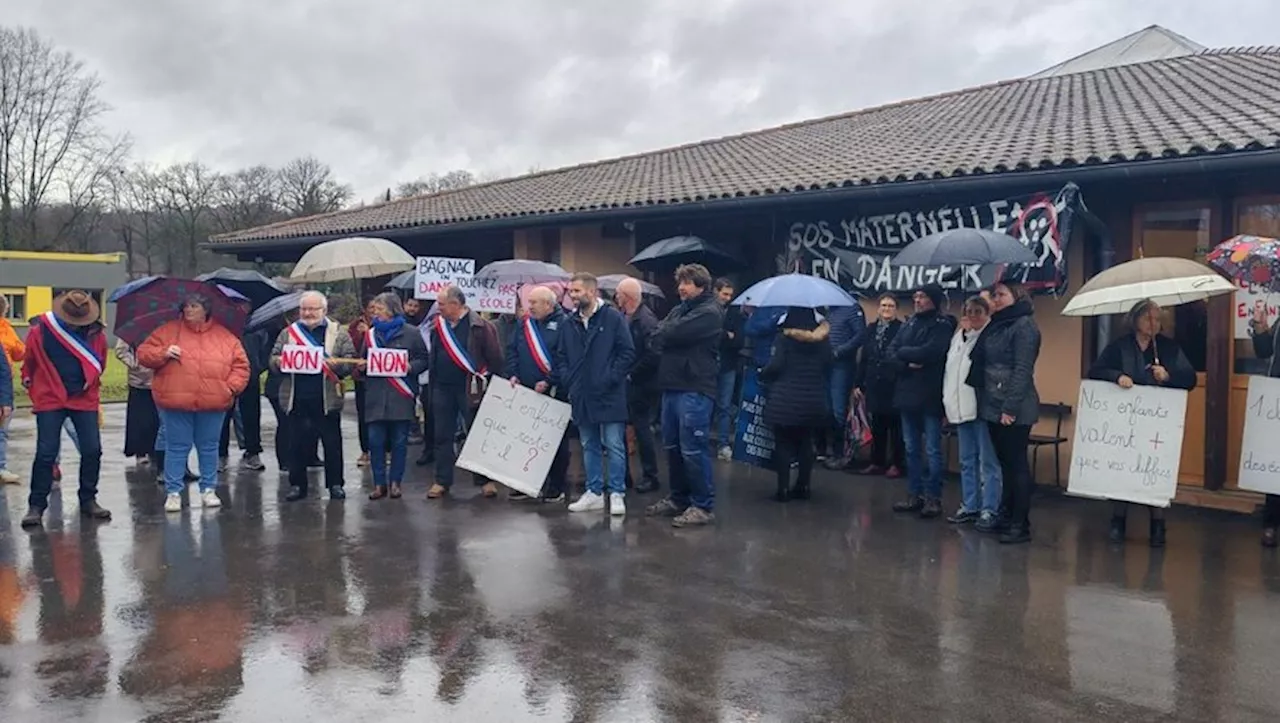 À Bagnac-sur-Célé, les parents d’élèves se mobilisent contre la fermeture d’une classe en maternelle