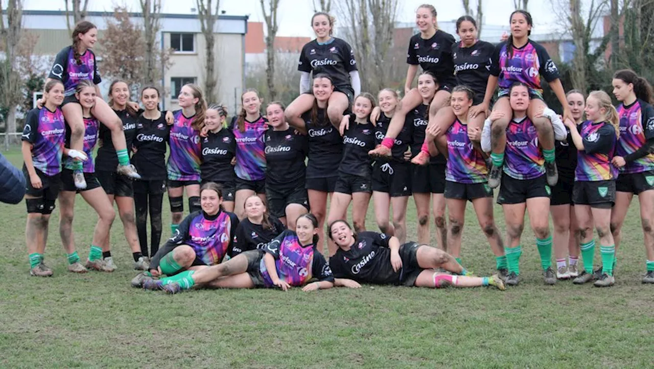 Victoires éclatantes des équipes féminines de rugby du RQF