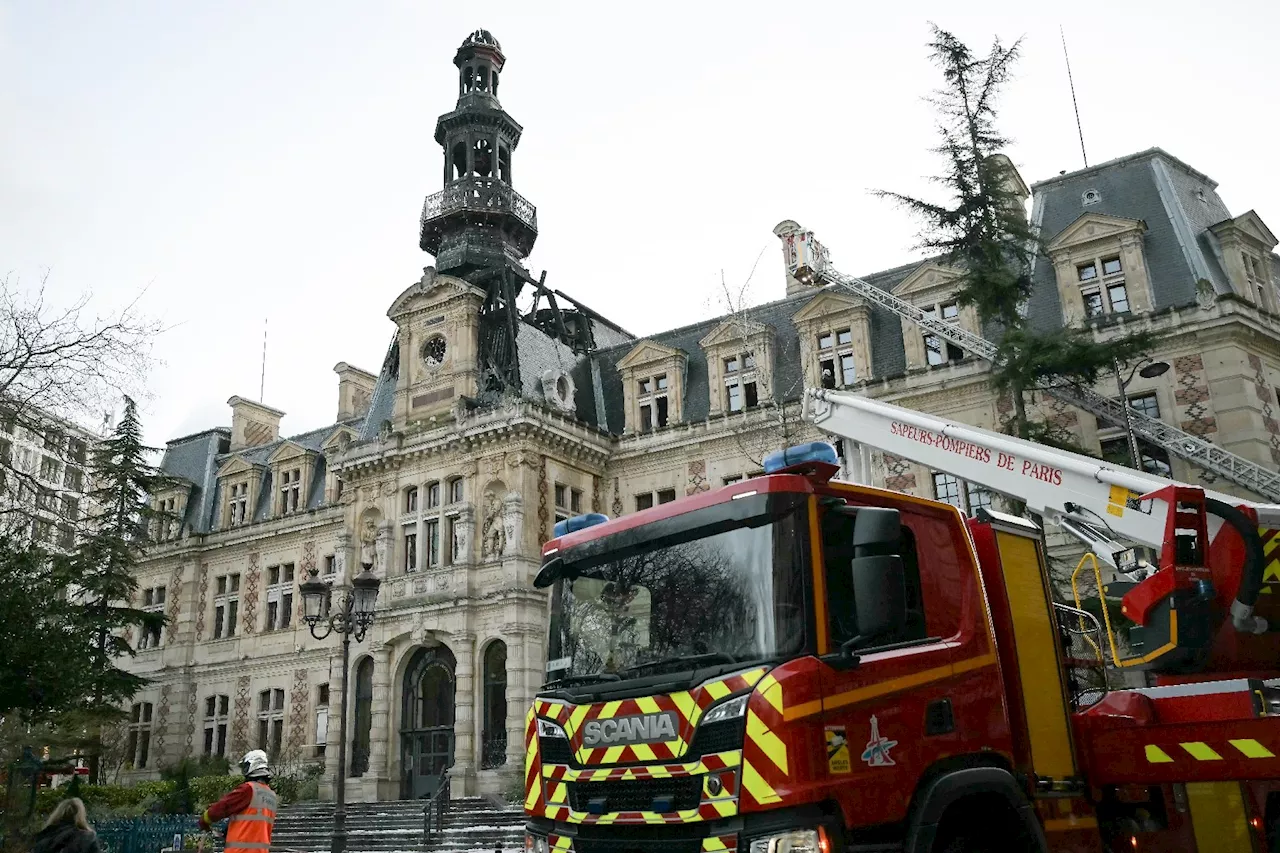 Incendie à la Mairie du 12e arrondissement de Paris