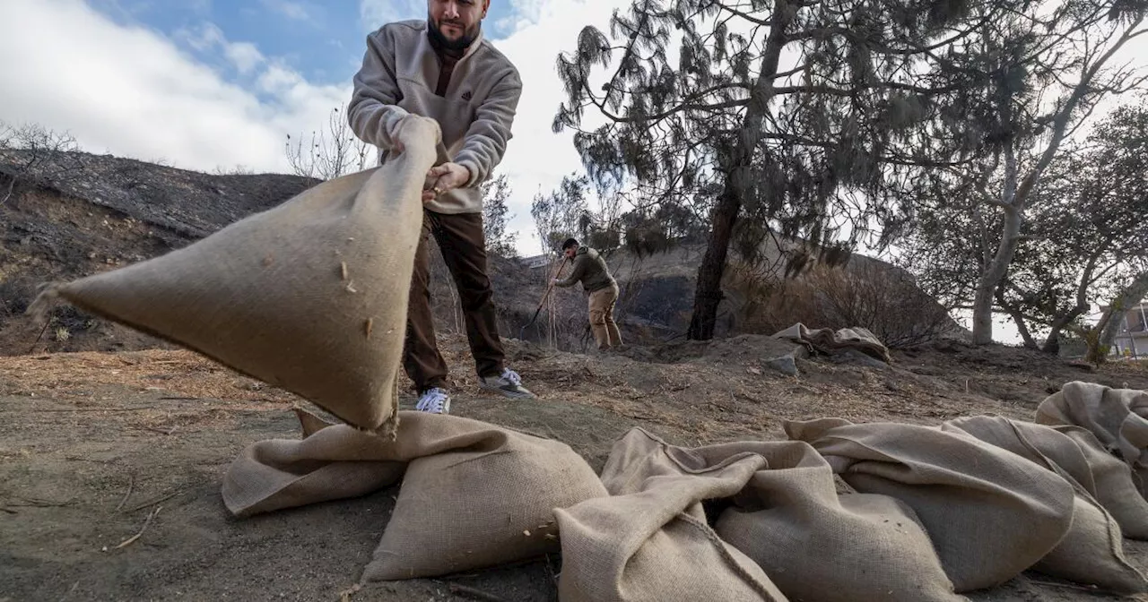 SoCal's first significant winter storm brings rain, snow and risk of mudslides