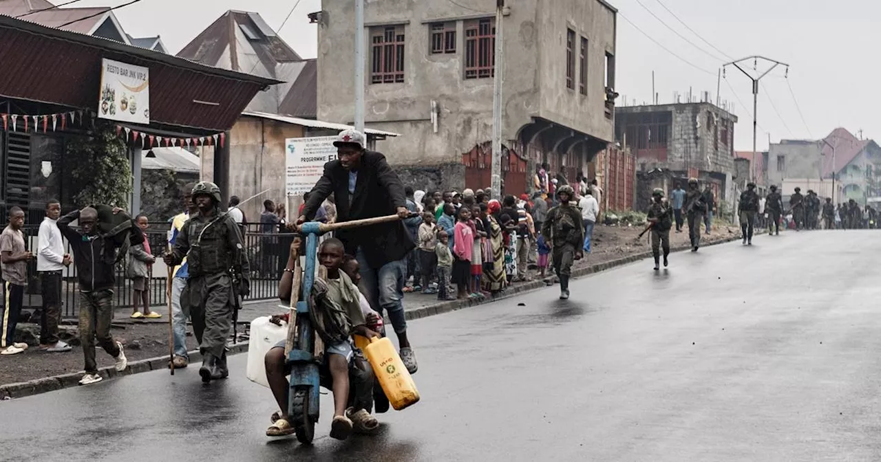 République démocratique du Congo: dans l’Est, les rebelles soutenus par le Rwanda fondent sur Goma