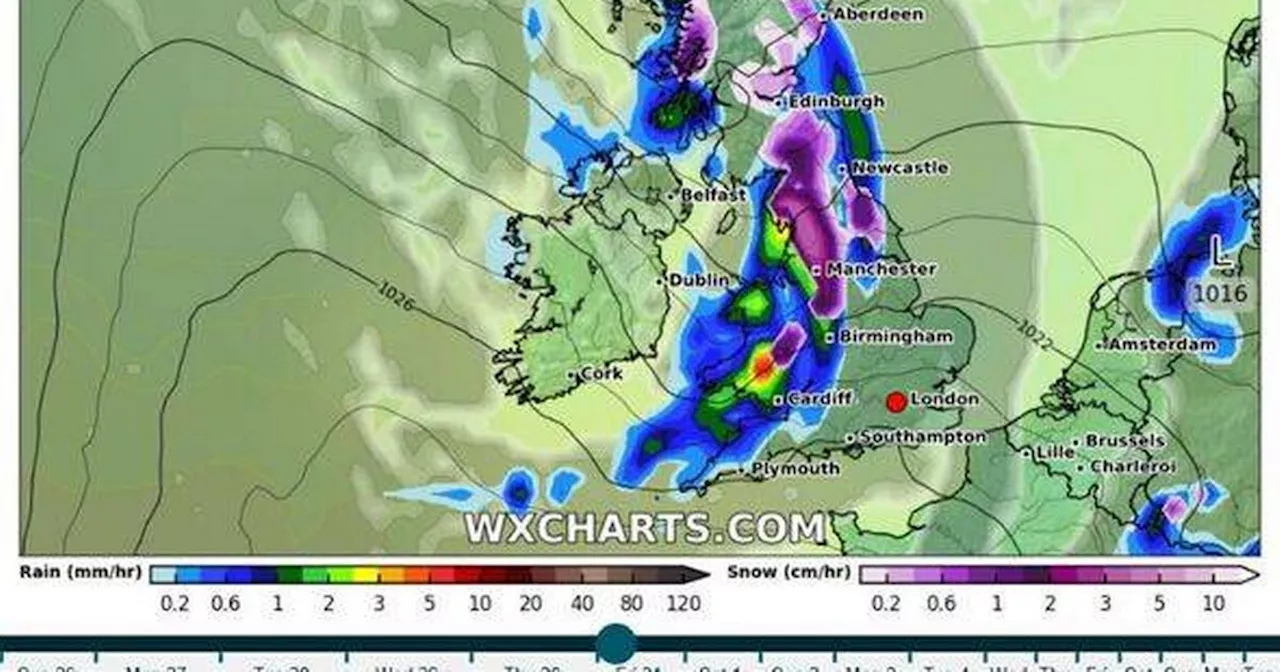 Snow and Rain Expected to Hit UK on Friday