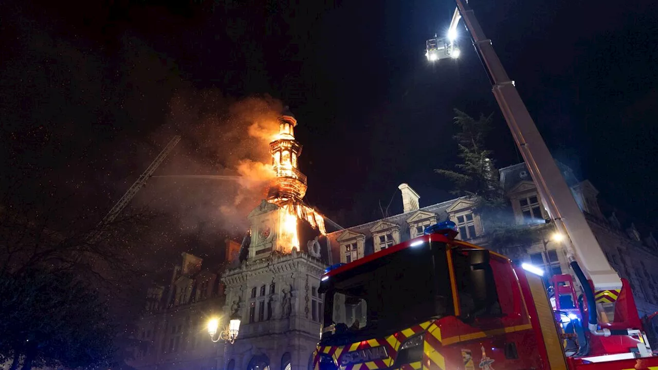 Incendie à la Mairie du XIIe Arrondissement de Paris