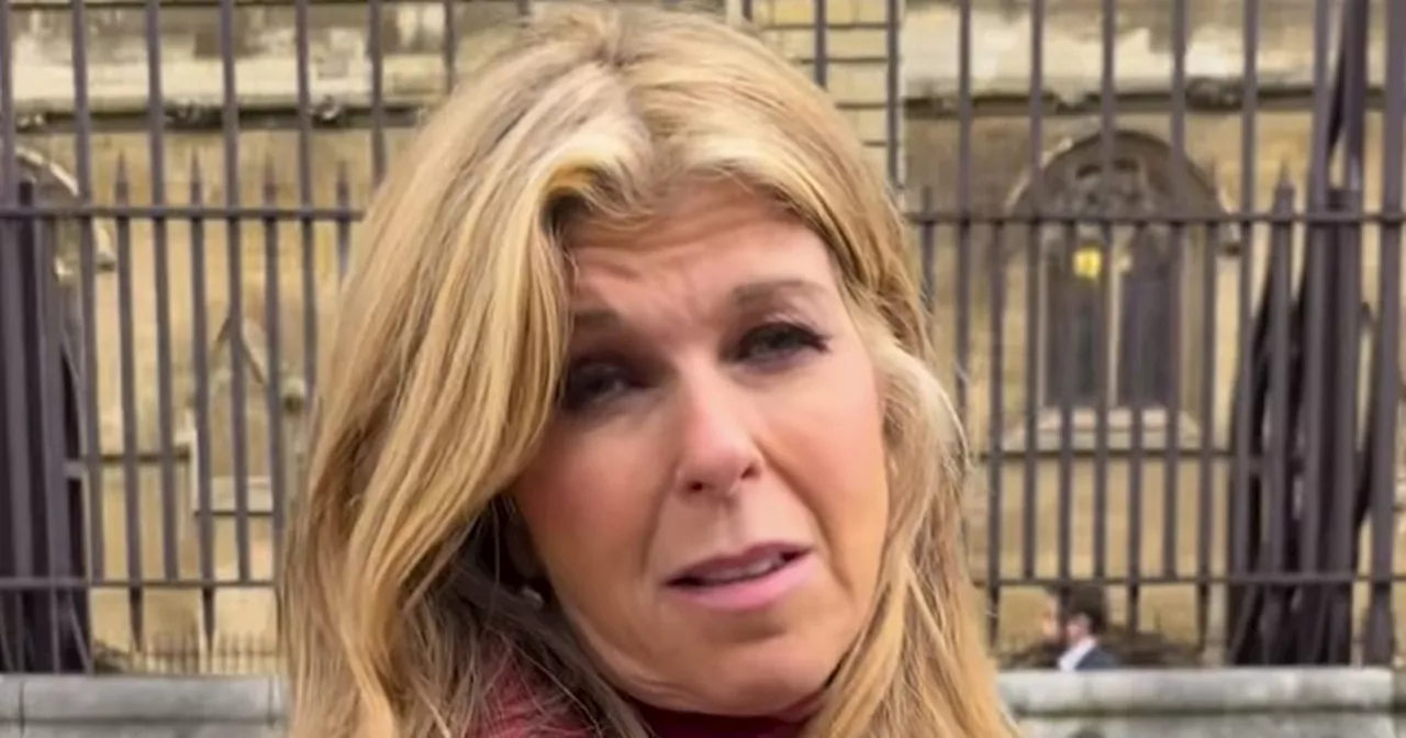 Kate Garraway's garden hit by Storm Eowyn damage, but she's 'proud' of fence repair