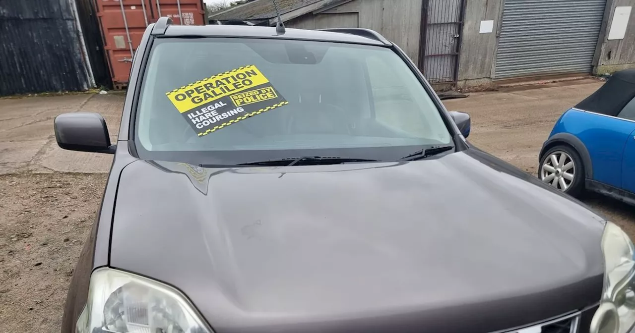 Police rush to Lancashire field after 'illegal hare coursing' incident