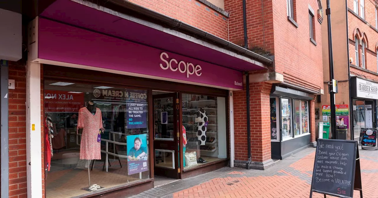 Scope Charity to Shutter 77 Shops Amid High Street Decline and Rising Costs