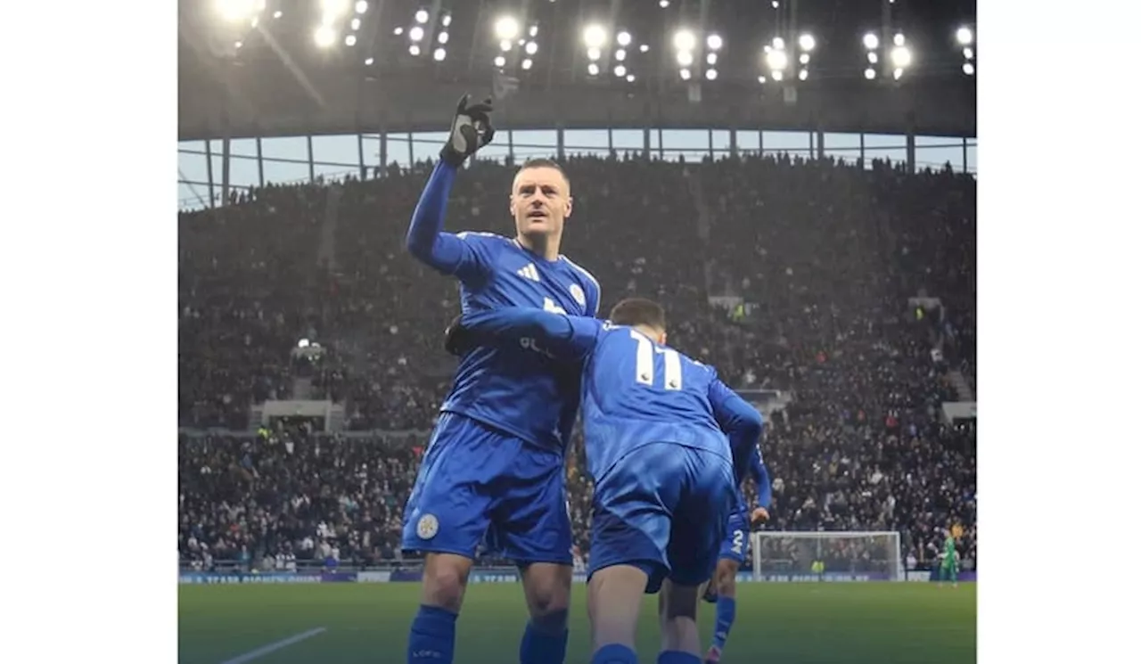 Vardy dan El Khannouss Bawa Leicester City ke Kemenangan atas Tottenham