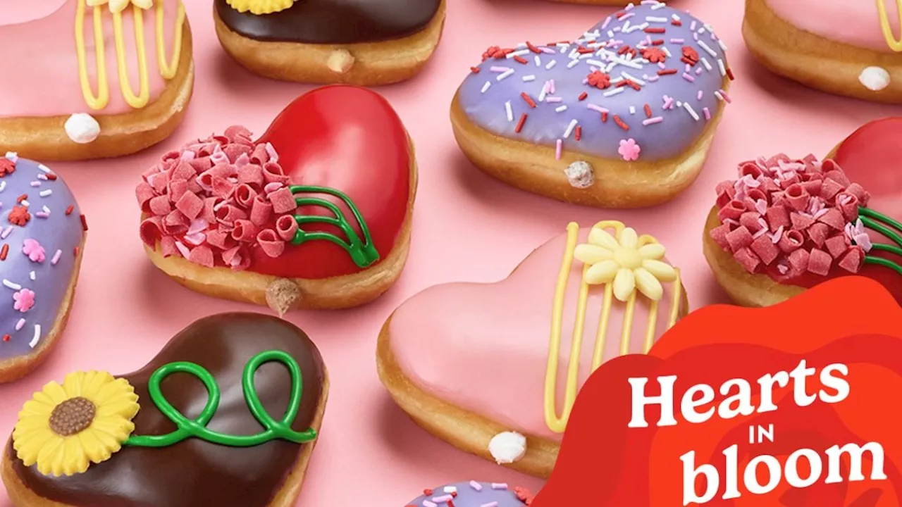 Krispy Kreme launches new collection of donuts for Valentine’s Day; when will it be available?