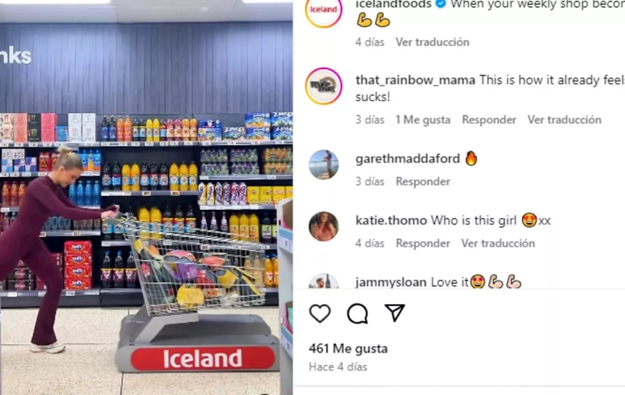 Supermercado Británico Ofrece Canastos con Pesas y Carritos Sin Ruedas para Integrar Ejercicio en las Compras