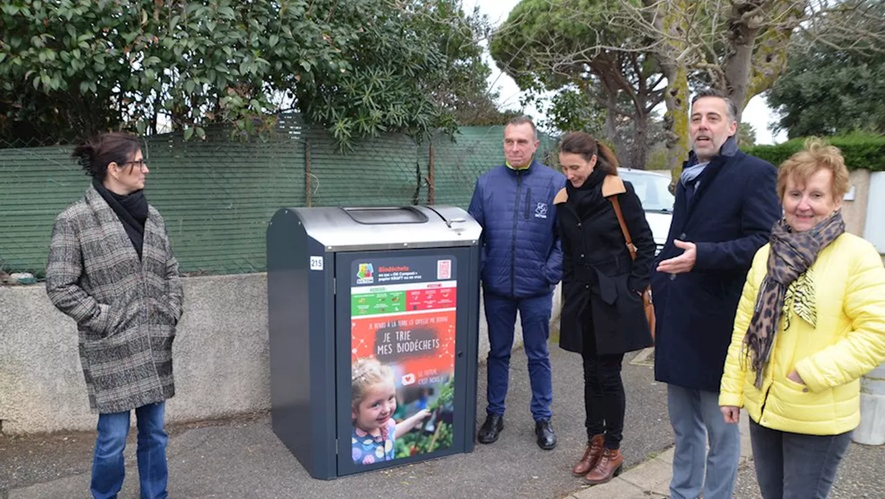 Agde : les bornes biodéchets rencontrent un succès croissant