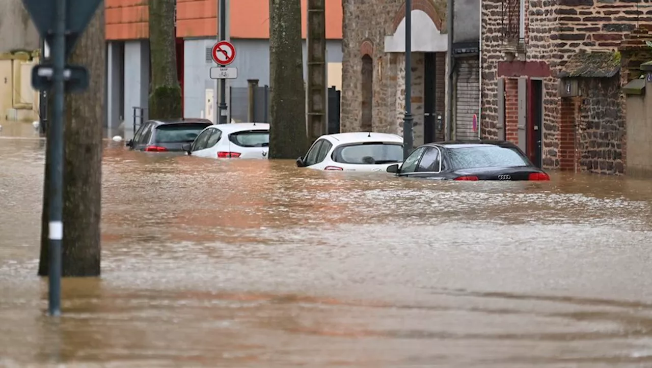 Inondations catastrophiques en Bretagne: Ille-et-Vilaine placé en vigilance rouge