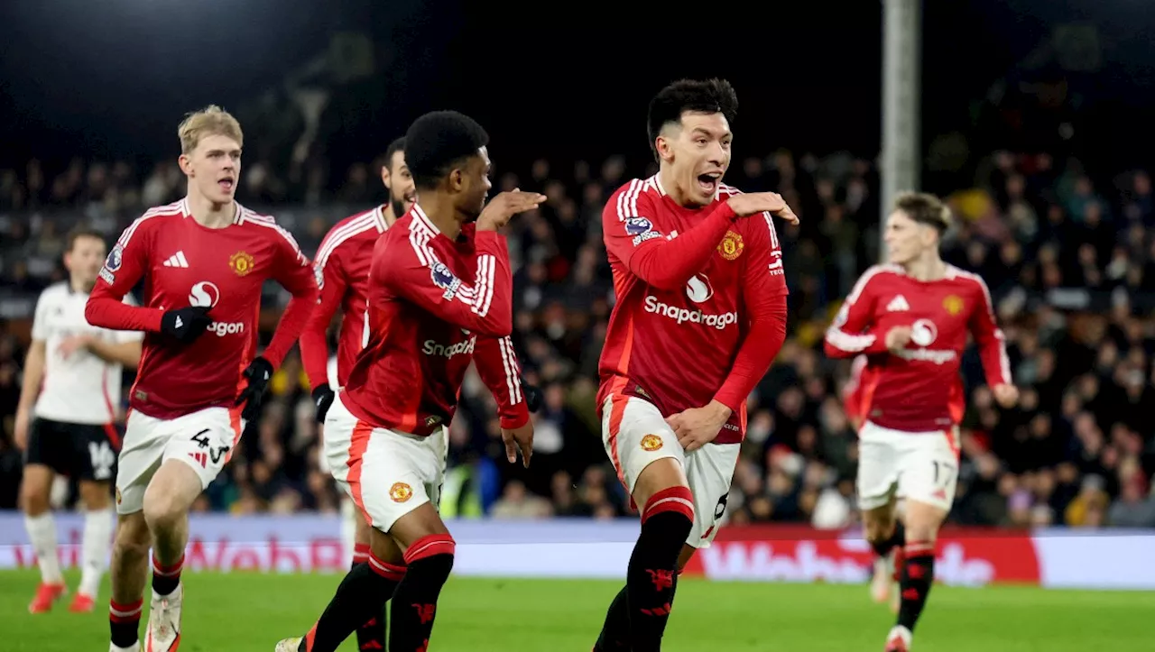 Manchester United vence al Fulham de Raúl Jiménez en la Premier League