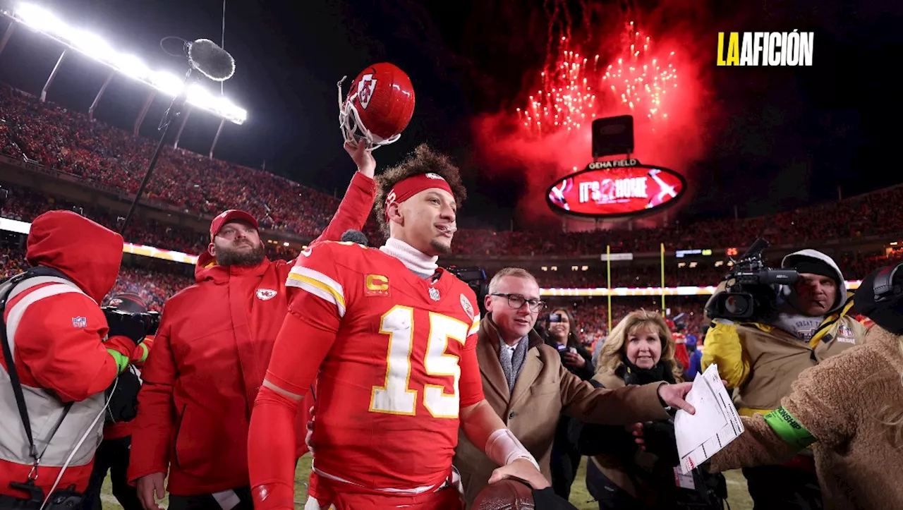 Patrick Mahomes guía a Kansas City Chiefs al Super Bowl 2025 tras conquistar la Conferencia Americana