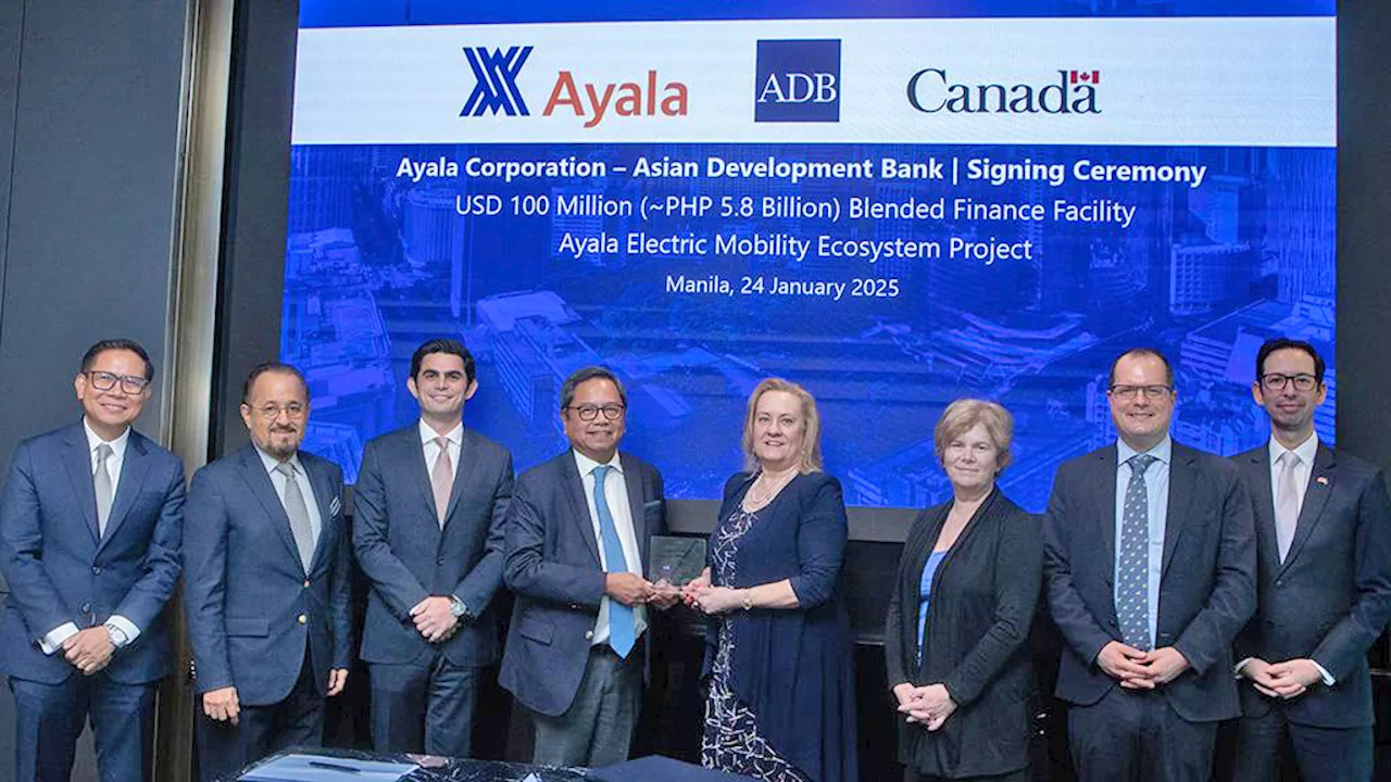 ADB and Ayala Corp. Partner to Boost Electric Mobility in the Philippines