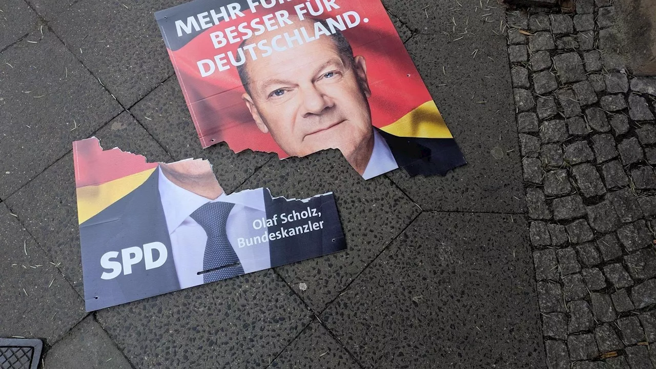 Wahlkampf in Berlin: 84 Straftaten registriert