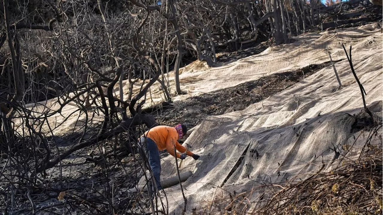 More Rain Brings Mudflow Risk to SoCal Wildfire Burn Zones