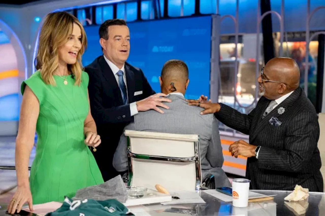 TODAY Co-Anchor Craig Melvin Shows Off Temporary Tattoo of Savannah Guthrie After Eagles Win