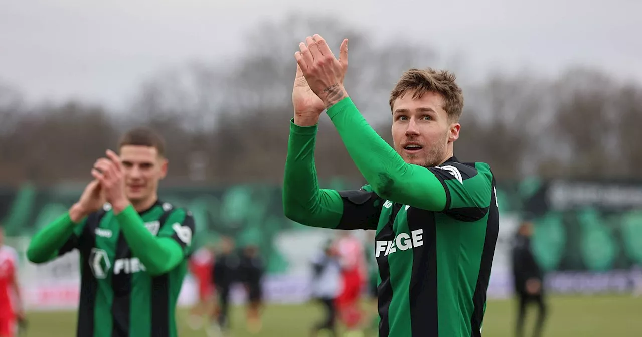 Arminia-Coach Kniat hätte nichts gegen Stürmer Joel Grodowski in seinem Kader