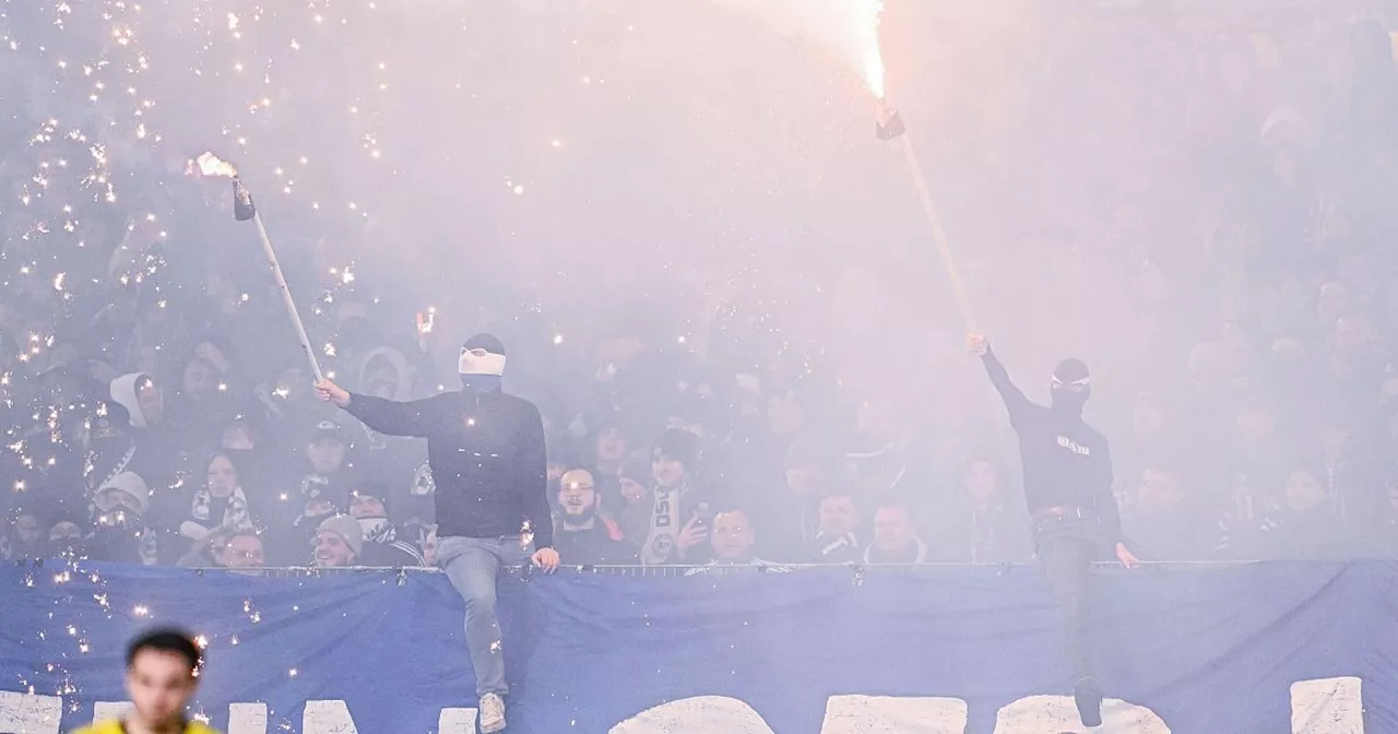 Arminia-Fans sorgen mit Feuerwerk und 30 Bengalos für eine hohe Rechnung