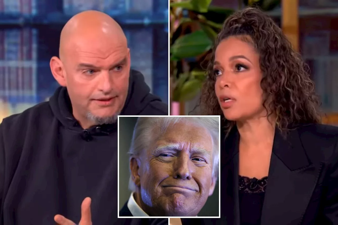 Fetterman Calls Trump's 'Hush Money' Trial Politically Motivated on 'The View'