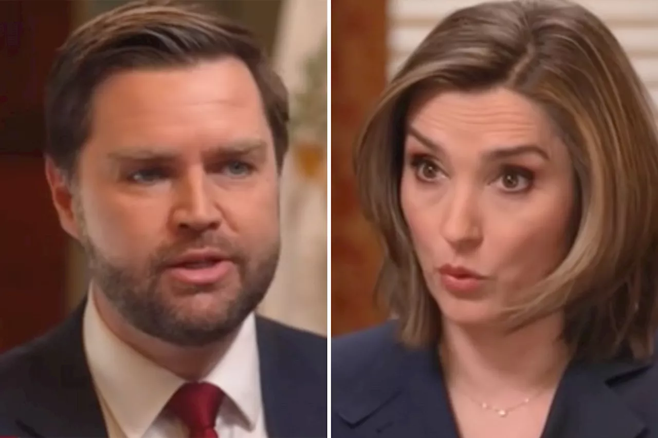 Vance clashes with CBS host Margaret Brennan during fiery debate over refugee program paused by President Trump