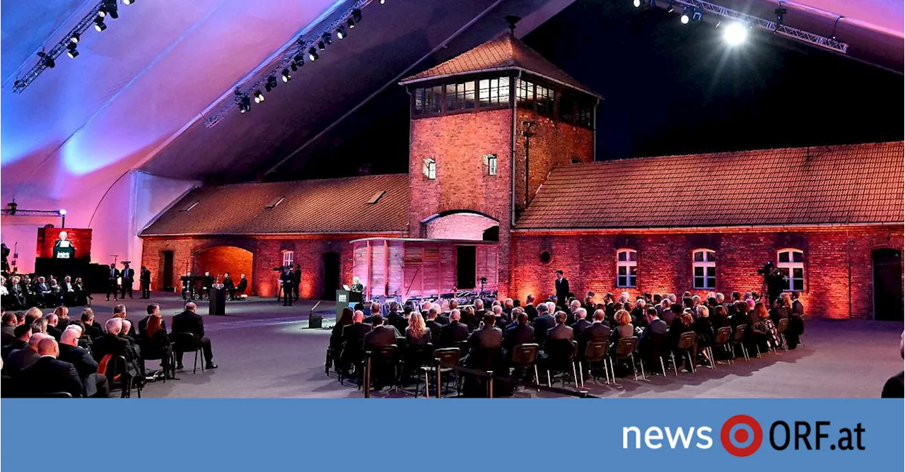 Auschwitz-Gedenkakt: Überlebende warnen vor Antisemitismus