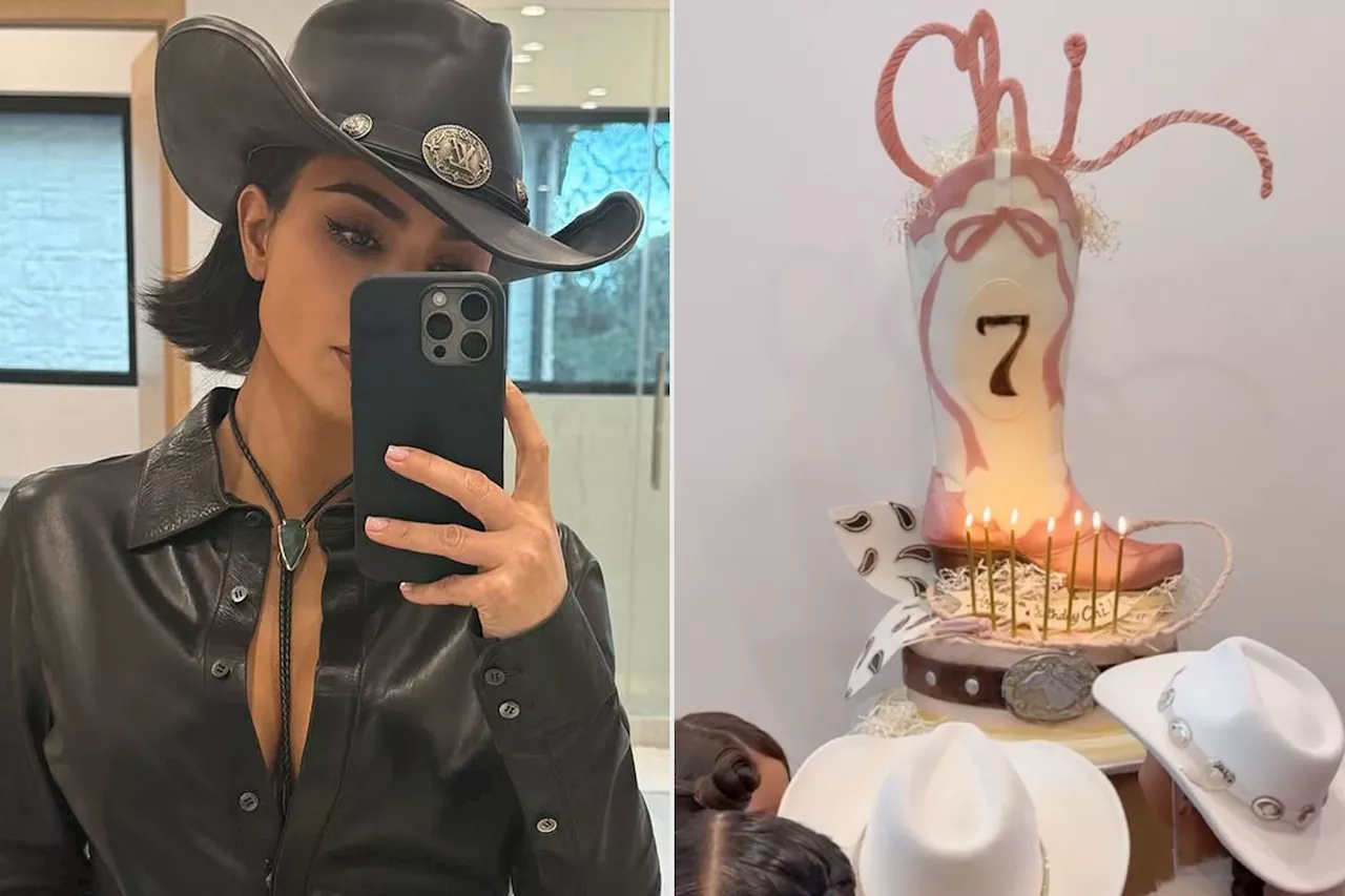 Kim Kardashian Shares Inside Glimpse of Daughter Chicago’s Cowgirl-Themed 7th Birthday Party