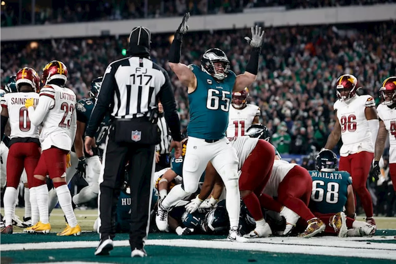 Eagles Offense Crumbles Commanders in NFC Championship