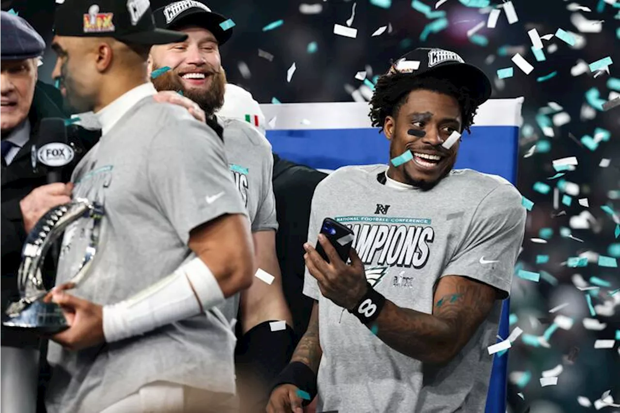 C.J. Gardner-Johnson Honors Kobe Bryant in Eagles' NFC Championship Victory