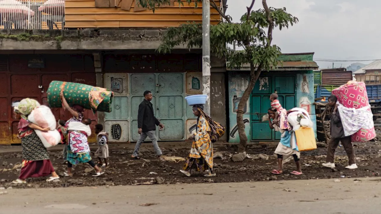 El grupo rebelde M23 asegura haber tomado la estratégica ciudad de Goma en el este de República Democrática del Congo