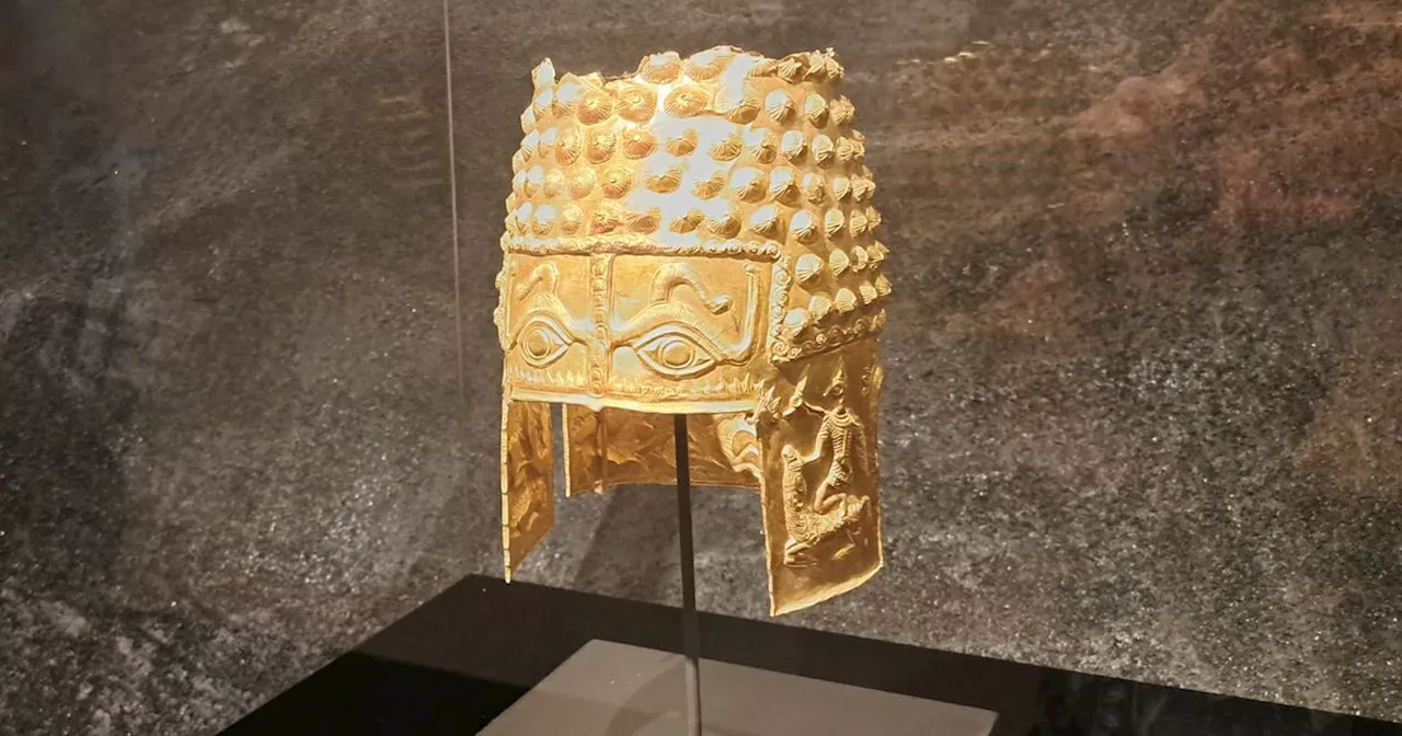 Daciërhelm gestolen uit Drents Museum