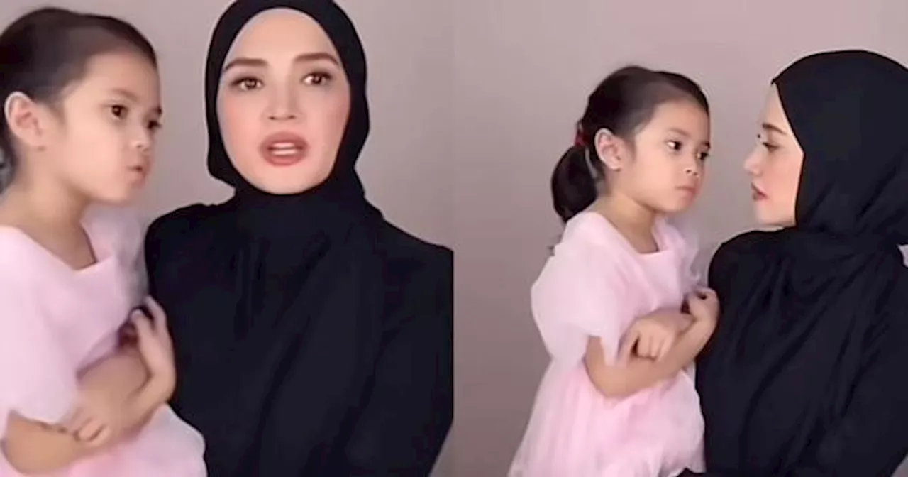 Fazura and Fattah Amin's Daughter Says She Doesn't Love Her Daddy Anymore