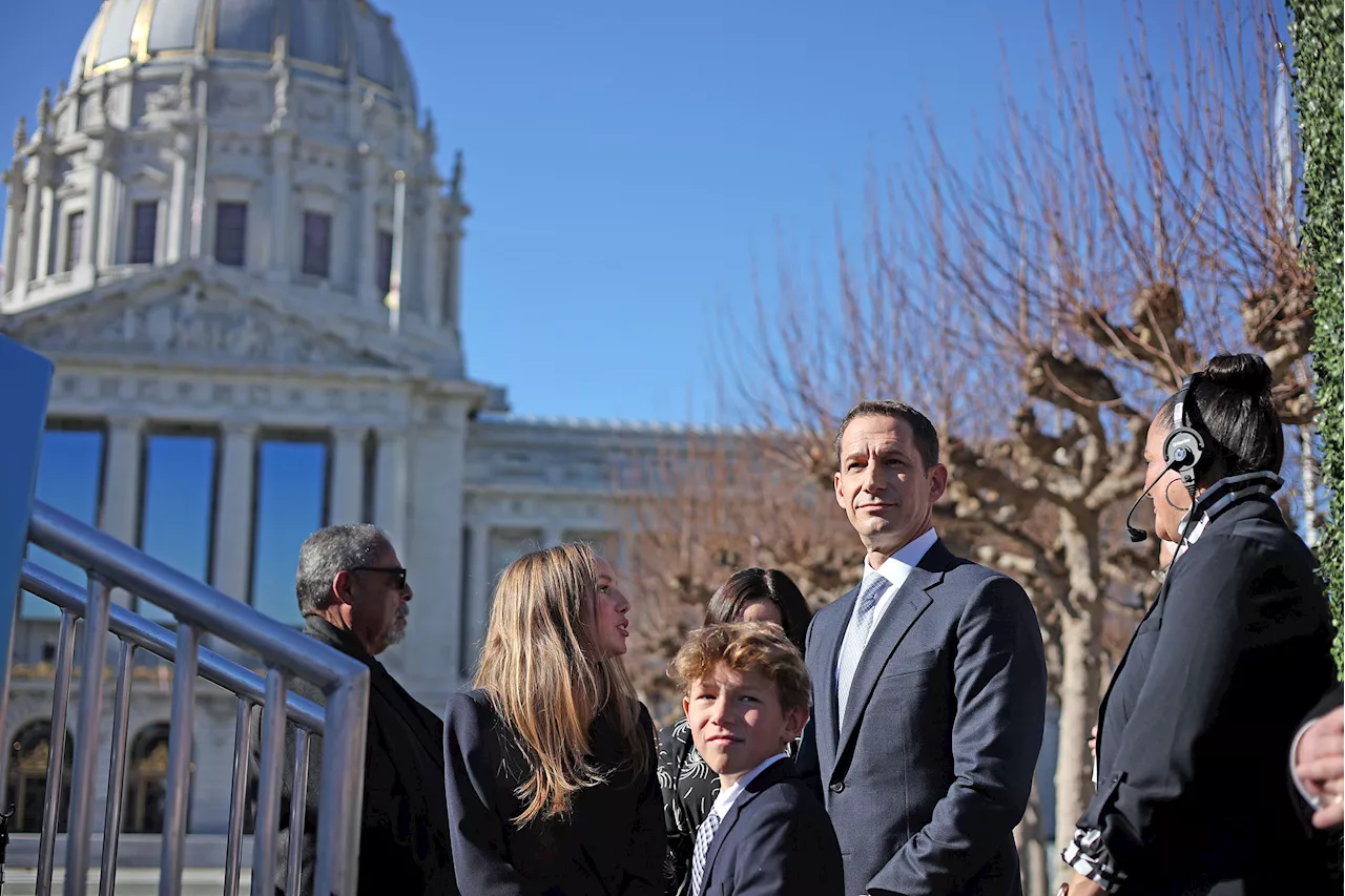 Photos: Mayor Daniel Lurie’s inauguration day