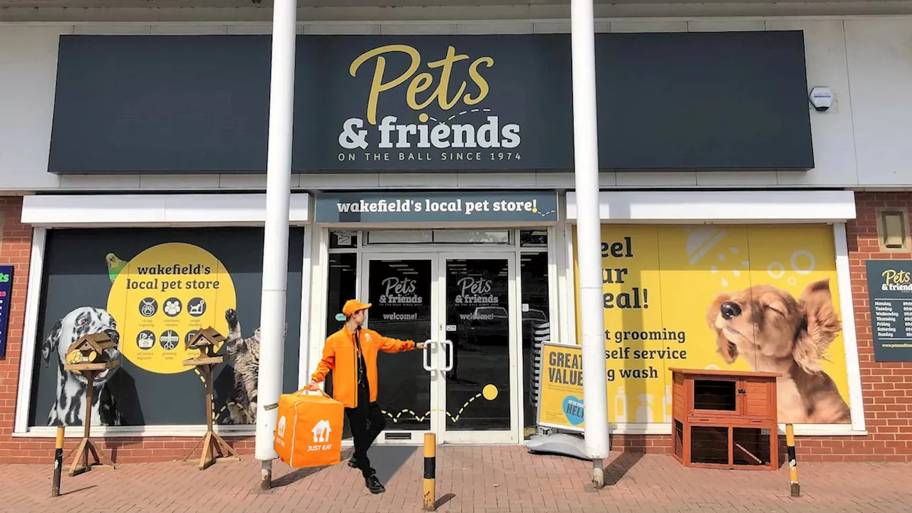 Pets & Friends launch on Just Eat, offering thousands of pet products delivered in 30 minutes or less