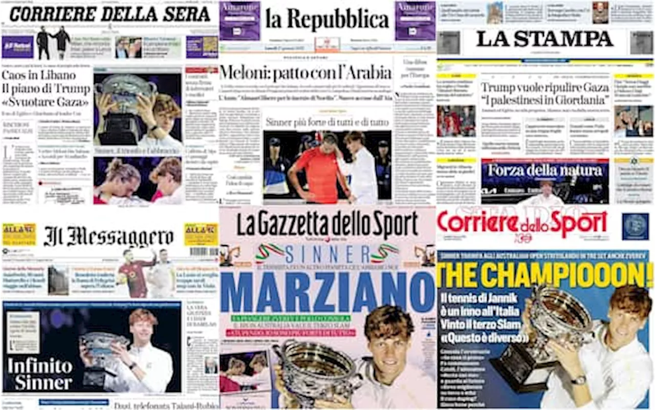 Le prime pagine dei quotidiani di oggi 27 gennaio: la rassegna stampa