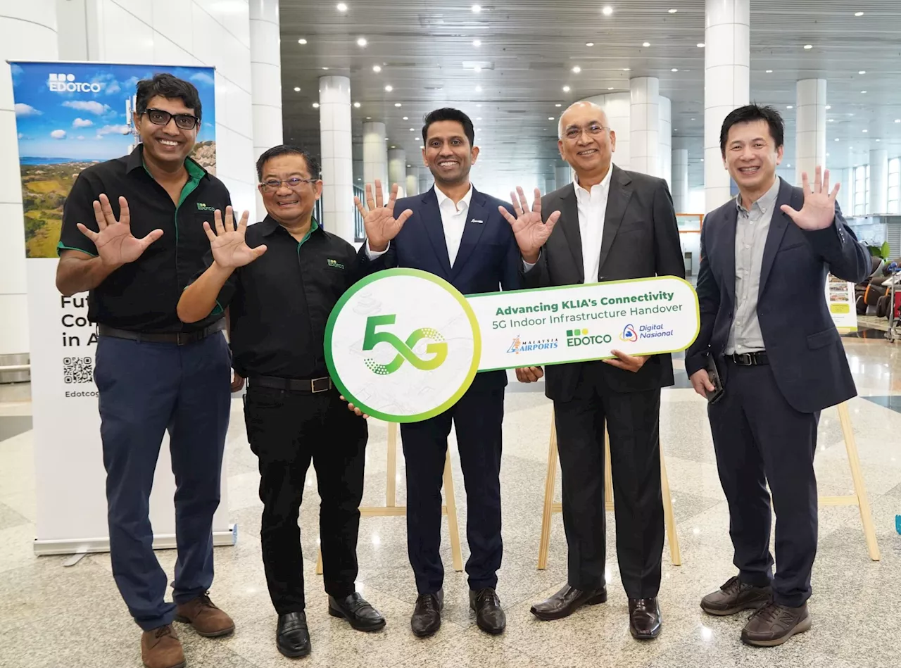 KLIA Completes 5G In-Building Solutions, Enhancing Connectivity for Travellers