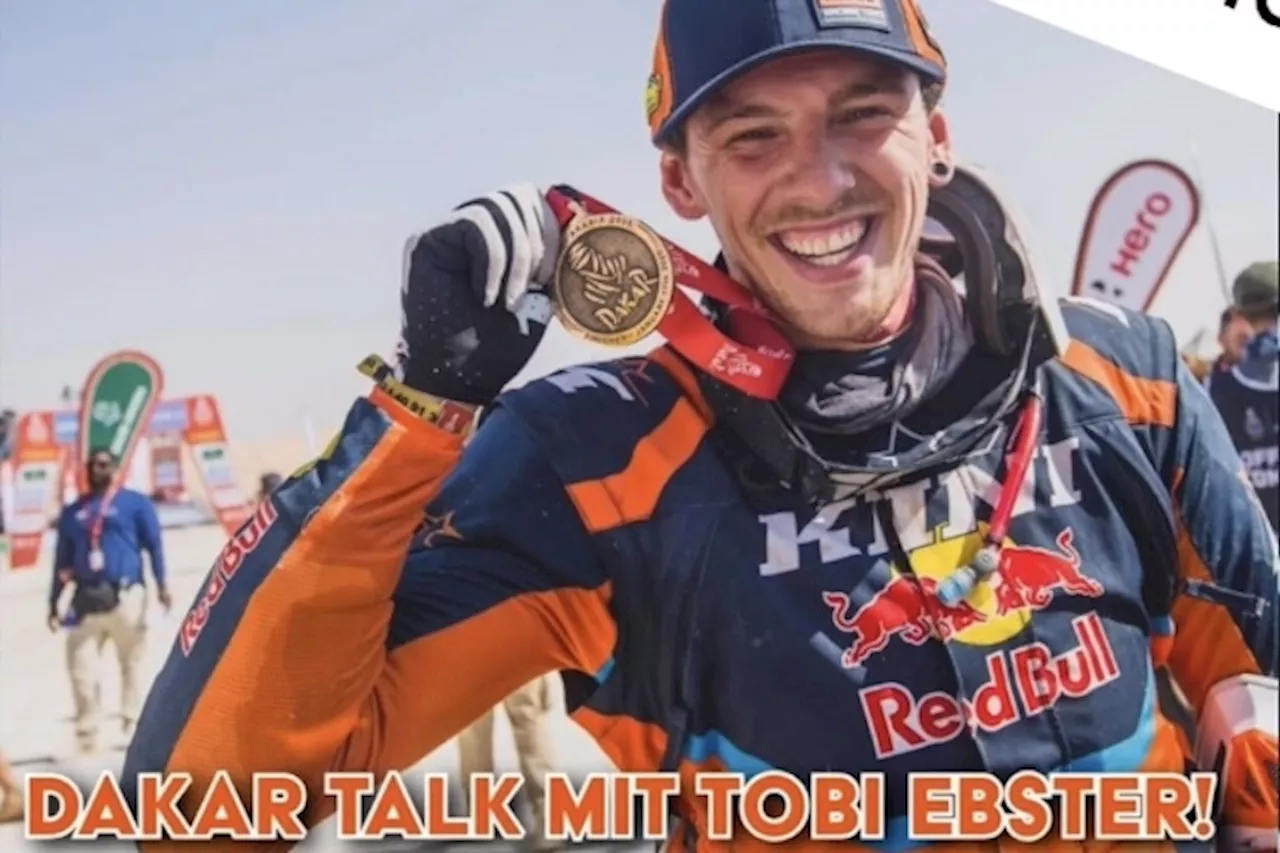 Tobi Ebster (KTM): Dakar-Talk in der KINI Bike World