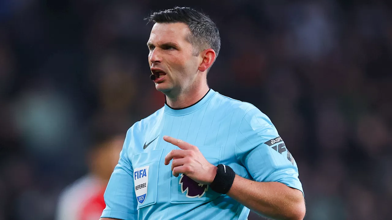 Michael Oliver banned from officiating one Premier League club as investigation launched after Arsenal display