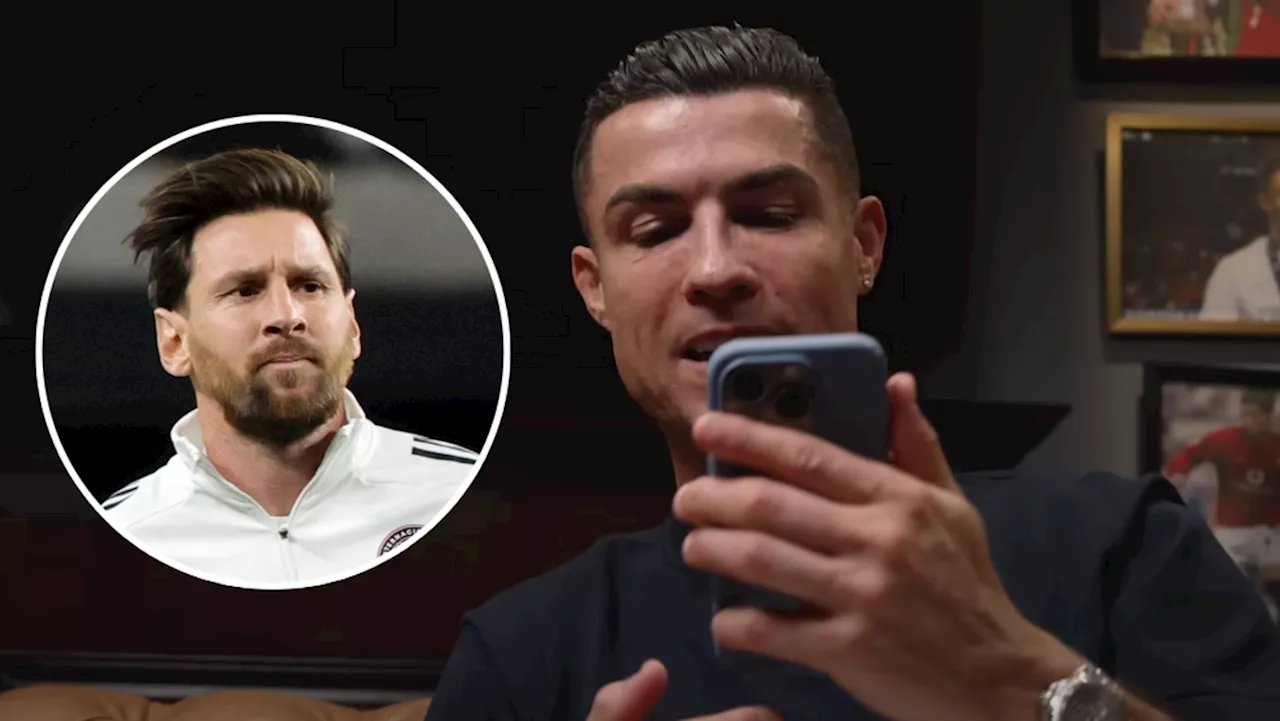 Ronaldo Admits Messi Has the Superior Left Foot