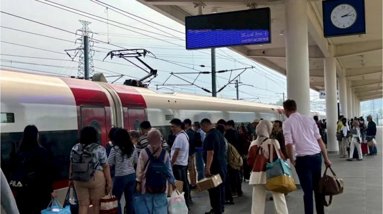 Gangguan Kereta Cepat Whoosh di Stasiun Halim