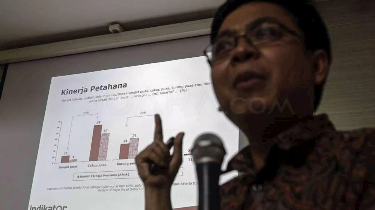 Survei Indikator: Polri, DPR dan Parpol Jadi Lembaga Paling Tidak Dipercaya