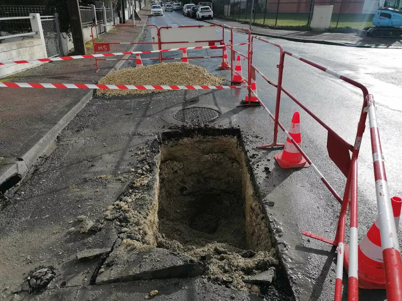 Cavité rue du Docteur-Jean réparée ce mardi