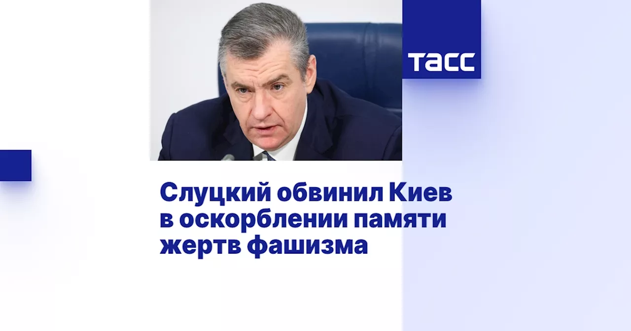 Слуцкий: Присутствие Зеленского на церемонии освобождения Освенцима - надругательство над памятью жертв