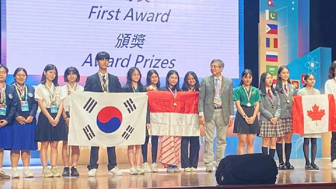 Siswa Indonesia Raih Prestasi Gemilang di Taiwan Science Internasional Fair 2025