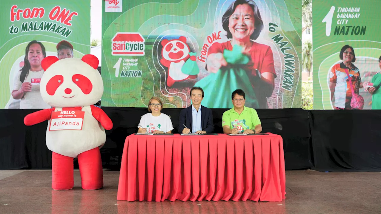 AJINOMOTO Philippines' SariCycle Marks One Year Anniversary with Significant Plastic Waste Reduction